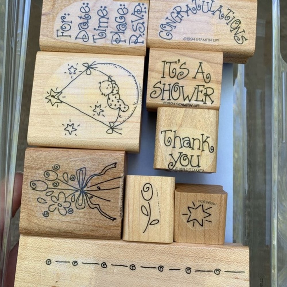 2 for $20 - Stampin' Up! Brides & Babies set